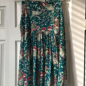 Trashy Diva ruffled Feathers fan back skirt